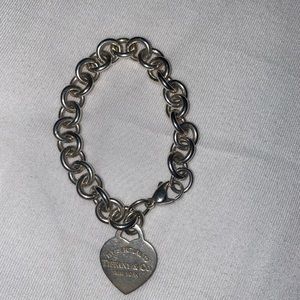 Tiffany 7’’ heart tag bracelet